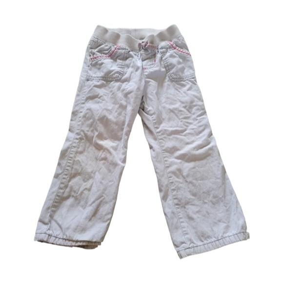 Carter's Gray Lined Cargo Pants Size 4T - Picture 1 of 3